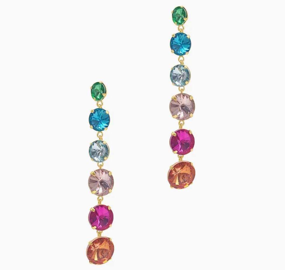 Adornia Multicolor Drop Earrings